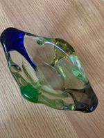 Aschenbecher Glas bunt aus den 60ziger Jahren