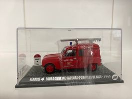 Nizza / Nice Renault 4 Fourgonnette Feuerwehr  1-43 200
