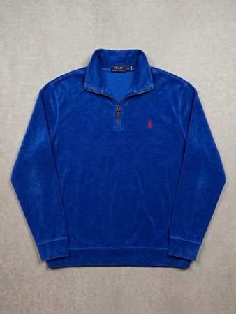Pull Half zip 1/4 zip Ralph Lauren  📐| Taille : L/XL 📏
