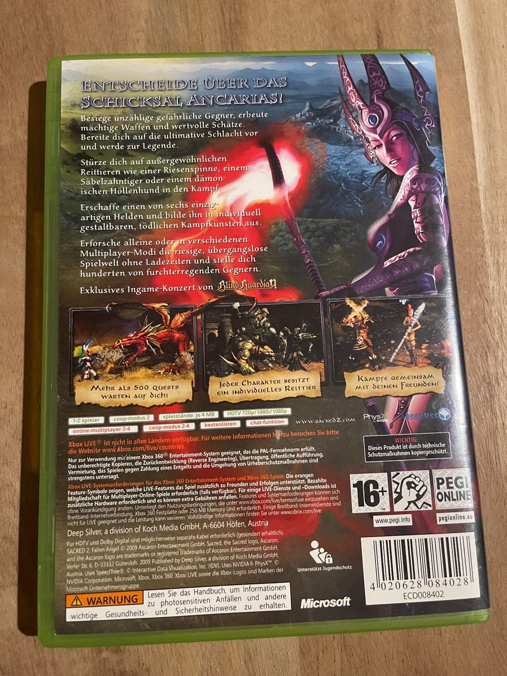 Microsoft Giochi: Sacred 2 Fallen Angel Xbox 360 – Usato da Zuerich venduto da Dorsi 1