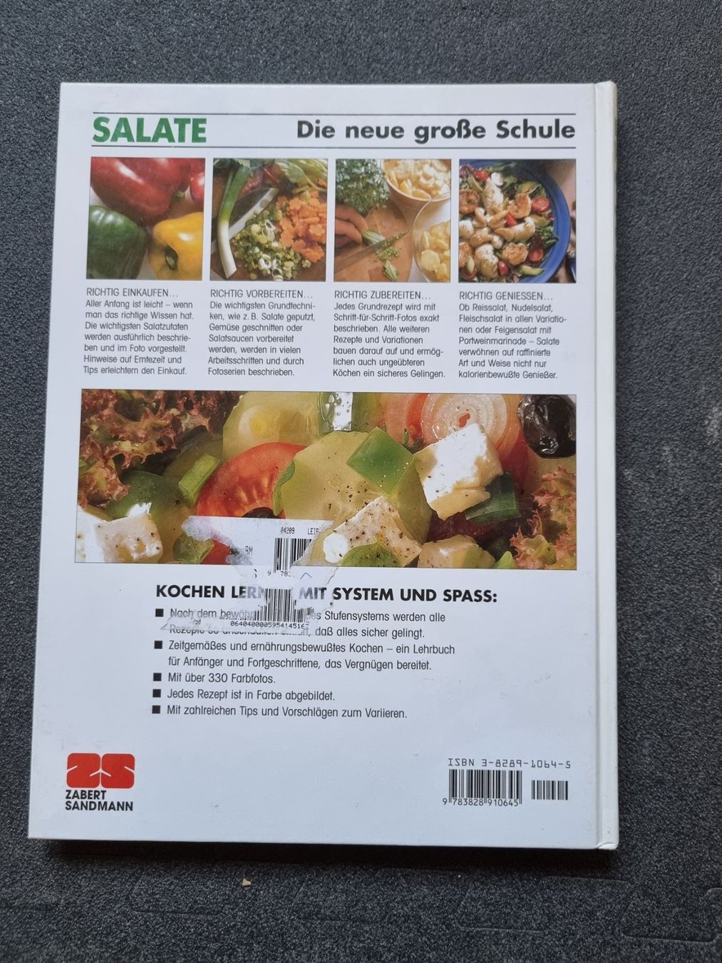 Libri: Die neue große Kochschule SALATE – Usato da Marbach LU venduto da rudolfundlucy 1
