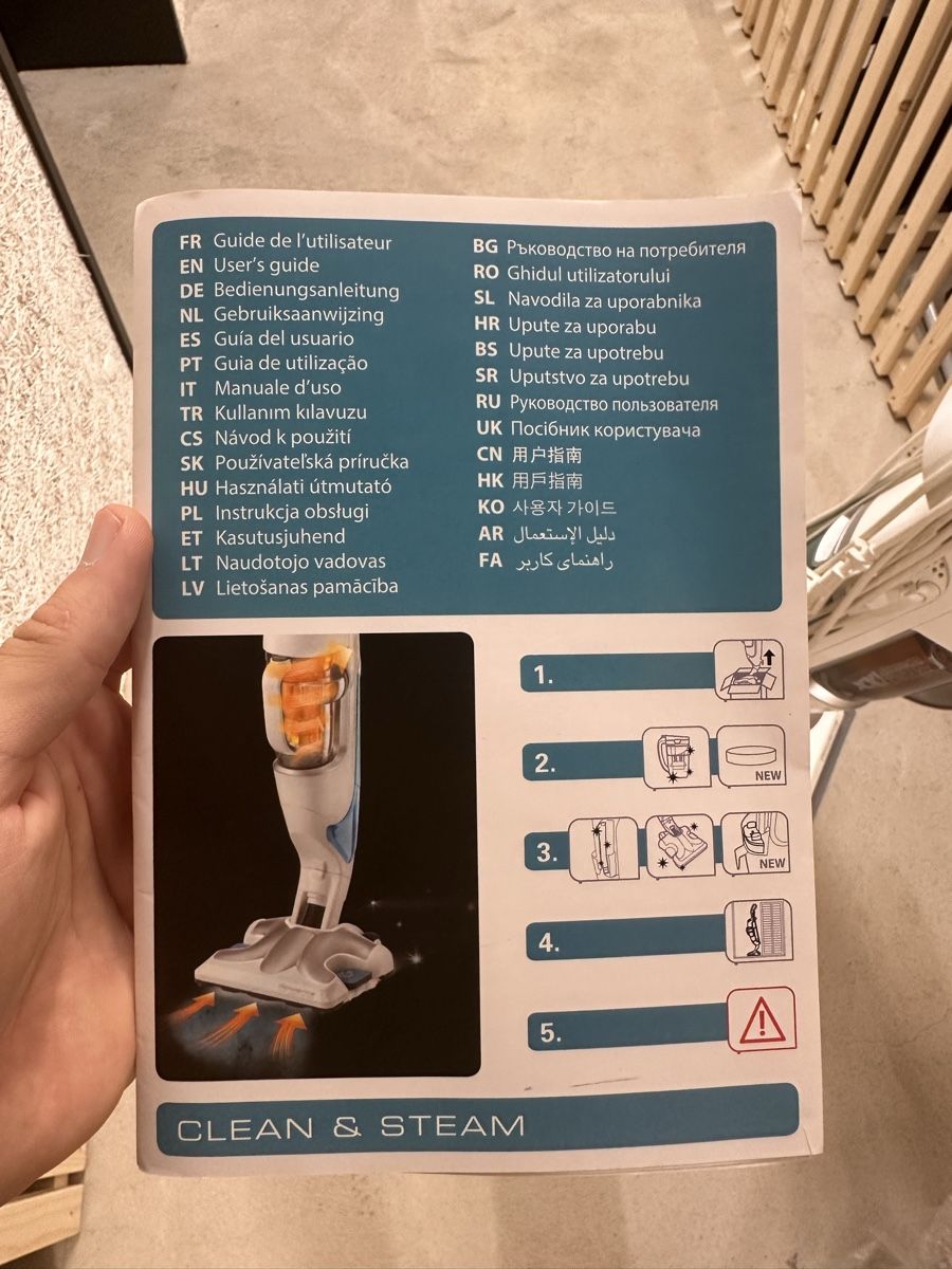 Rowenta Dampfreiniger: Rowenta Clean & Steam - Dampfreiniger – Gebraucht aus Oberengstringen von Recharles 2