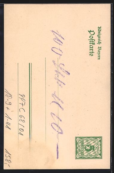 Cancelleria postale: Ganzsache PP7 C68 /01: Nürnberg, Schill – Usato da Berlin venduto da bartko-reher 1