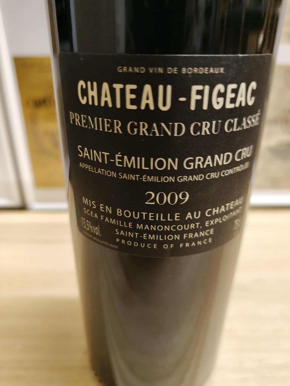 Vino: 2009 CHATEAU FIGEAC – Nuovo e nell'imballaggio originale da Münchenstein venduto da weinundspirituosen 2