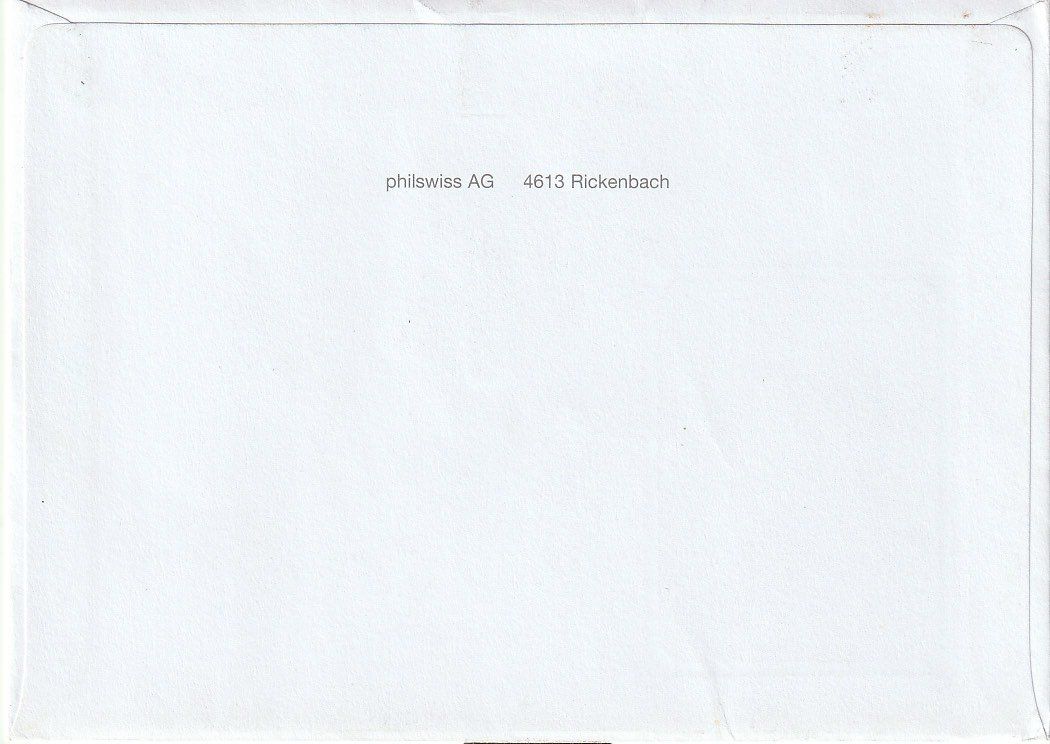 Alle Briefmarken: Spez. PJ-FDC mit Stempel St. Niklaus, Weinachtsmann – Gebraucht aus Zürich von 1BJM5 1