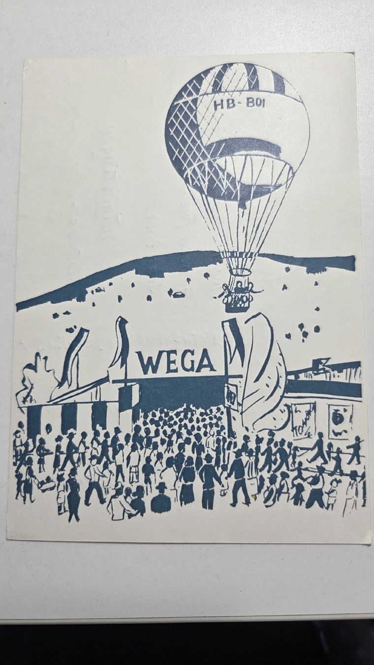 Alle Briefmarken: 1967 Ballonflug WEGA 67 – Gebraucht aus Arni AG von Moth68 1
