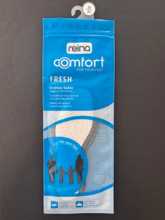 Neu** Einlegesohle Sohle aus Frotee Gr. 30 / 31