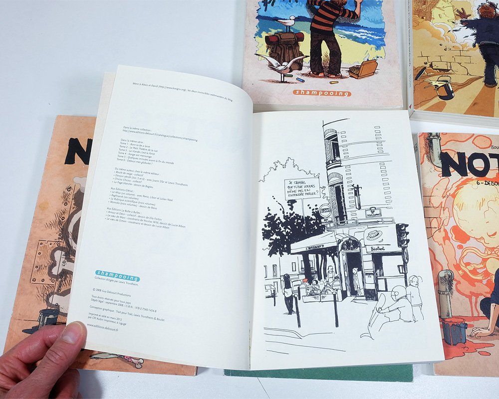 Fumetti: BD - Boulet : Notes - 6 livres – Usato da Morgins venduto da Laurentcorinne 5