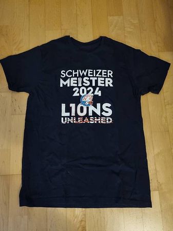 T-Shirt ZSC LIONSSCHWEIZER MEISTER 2024" Grösse S