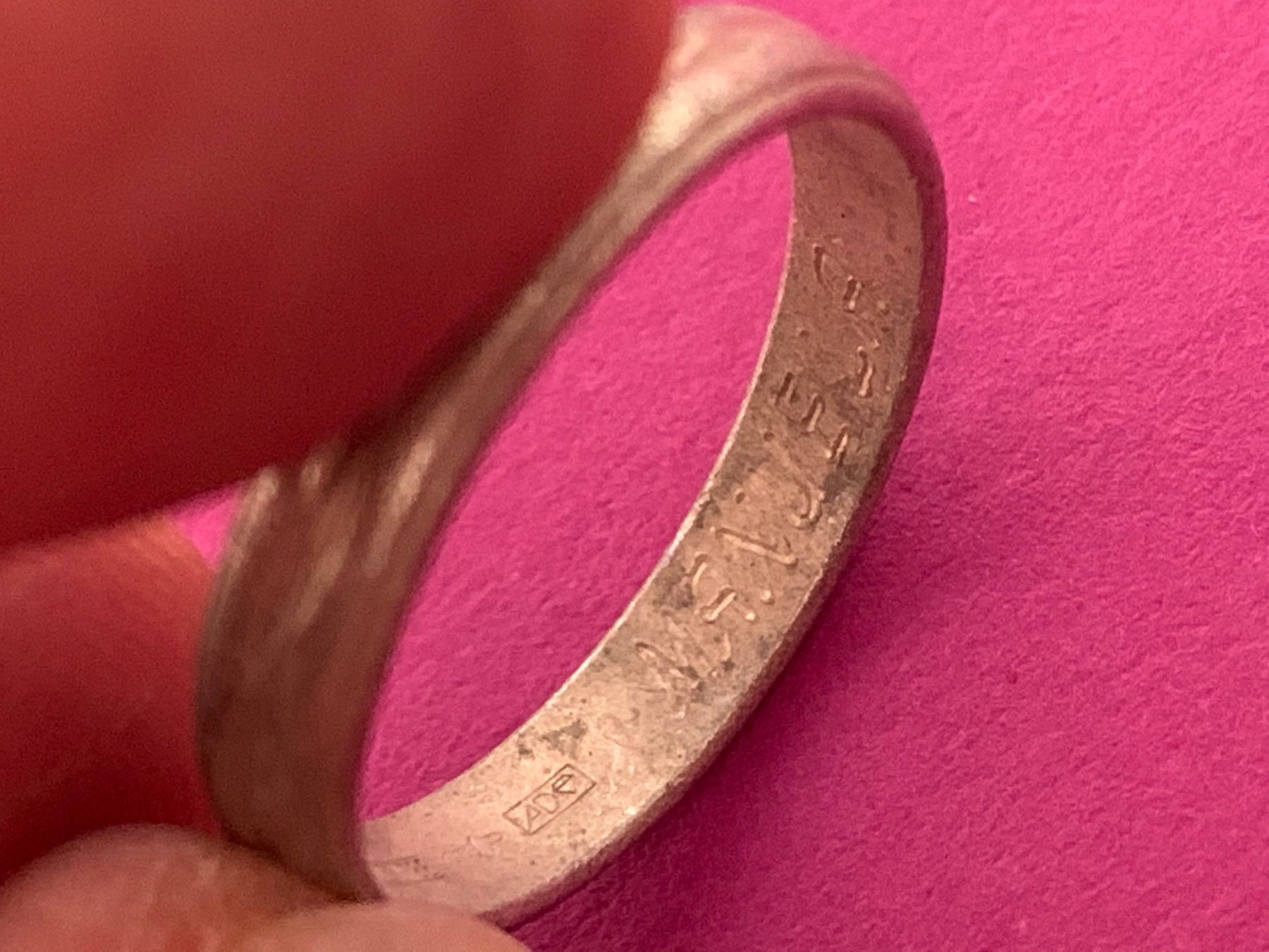 Bagues: Silberring superdünn (58) – D'occasion à Dittingen par Bijoubelle 3