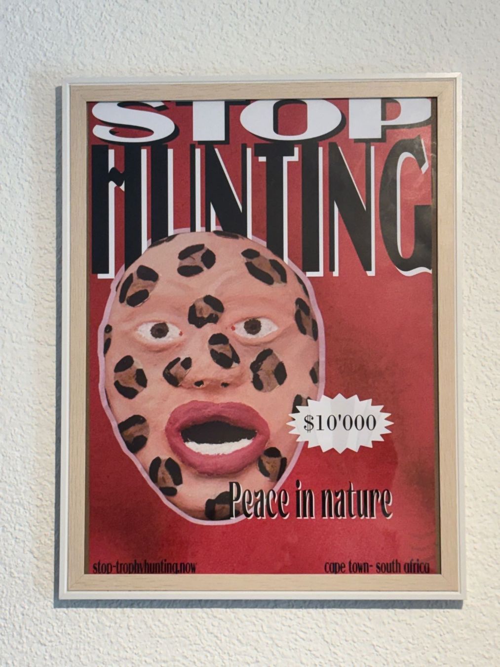 Foto & Immagini: Retro Plakat/Poster - STOP HUNTING (Leopard) – Nuovo (secondo la descrizione) da Worb venduto da maco_arts 3