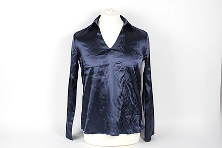 Blaue Damenbluse, Grösse M