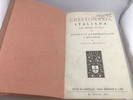 Crestomazia italiana dei primi secoli, Ernesto Monaci, 1912