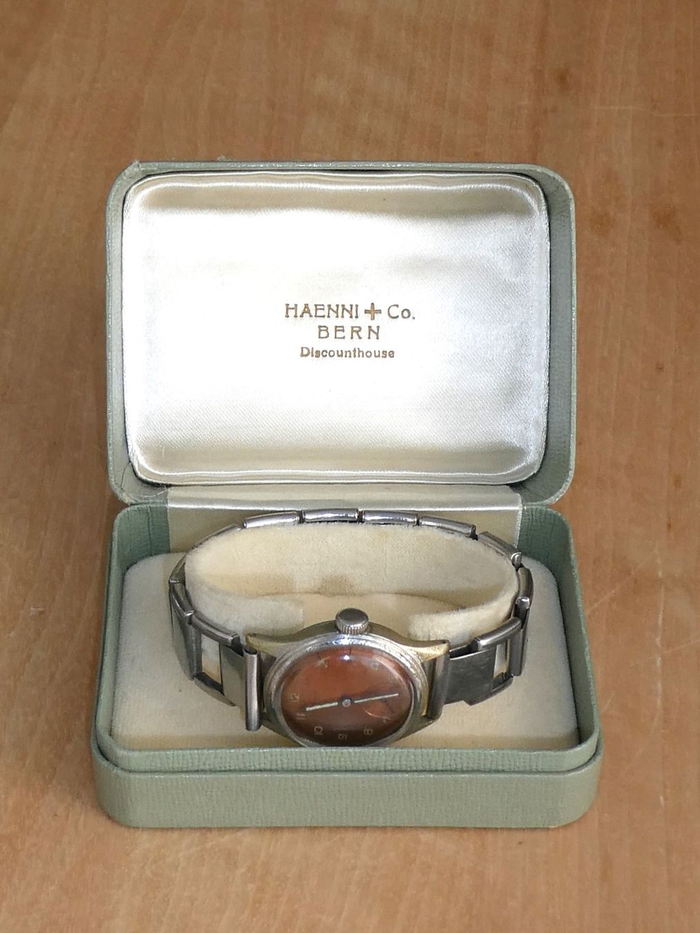 Orologi: Schweizer Armbanduhr Onsa – Usato da Beromünster venduto da legolas_mt-gd