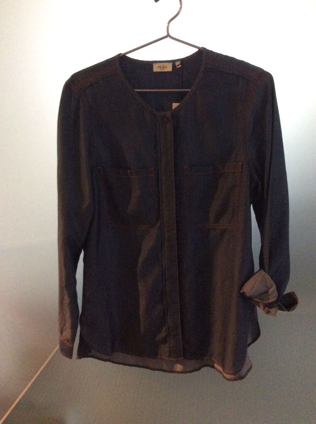 Camicette: nulu JEANSBLUSE BLUSE/HEMD GR.38/M neu – Nuovo e nell'imballaggio originale da Frauenfeld venduto da Boldi46 2