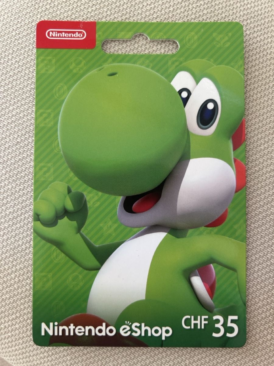 Buoni: Nintendo eShop Guthaben CHF 35 neu – Nuovo e nell'imballaggio originale da Eigenthal venduto da dog111