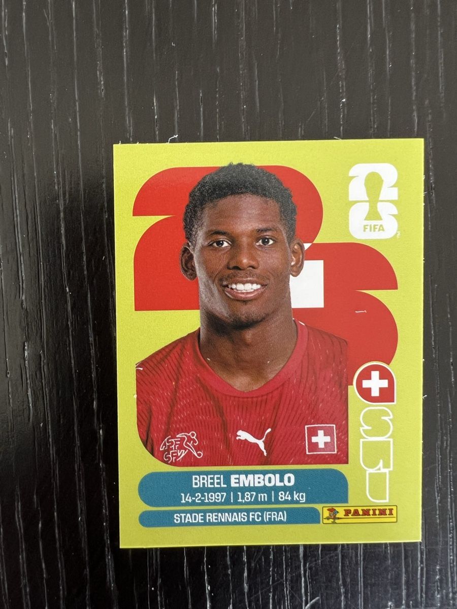 Panini Carte collezionabili: Panini WC 2016 - Breel Embolo – Nuovo e nell'imballaggio originale da Sainte-Croix venduto da Caramel31