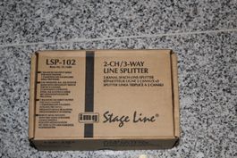 2-Kanal 3fach Line Splitter / signal splitter XLR