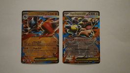 Pokémon Mega-Lucario ex & Mega-Kangama ex – 2er Set – NM -DE