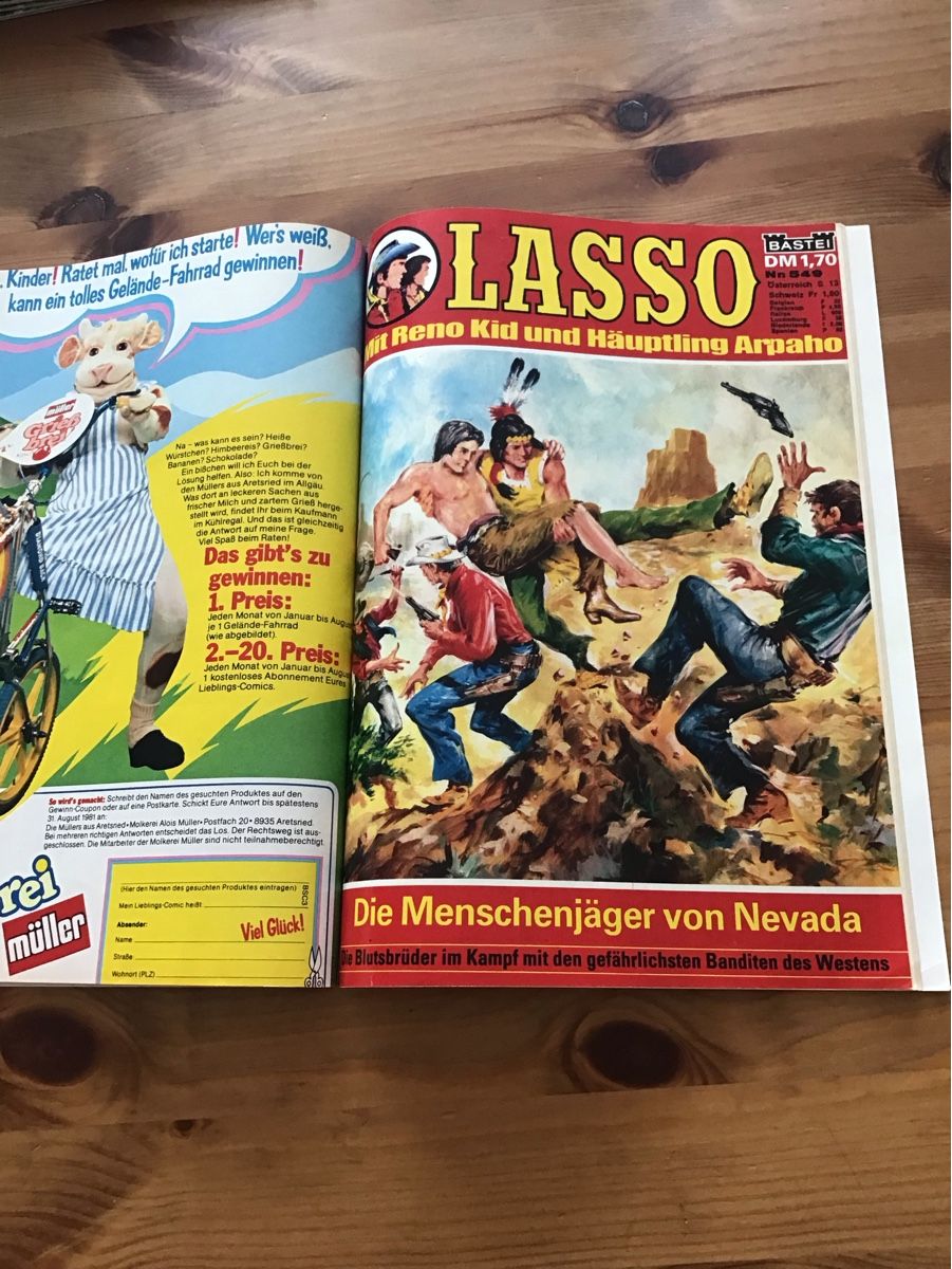 Fumetti: Lasso sammelband nr. 72 – Usato da Bettwiesen venduto da Jumpingfox 3