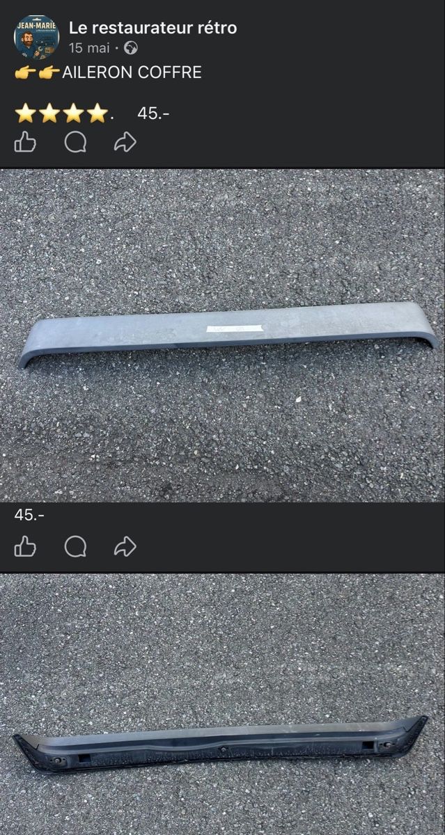 Volkswagen Alle Autoersatzteile: Aileron VW golf 3 GTI – Gebraucht aus Muraz (Collombey) von Wolfdog1978