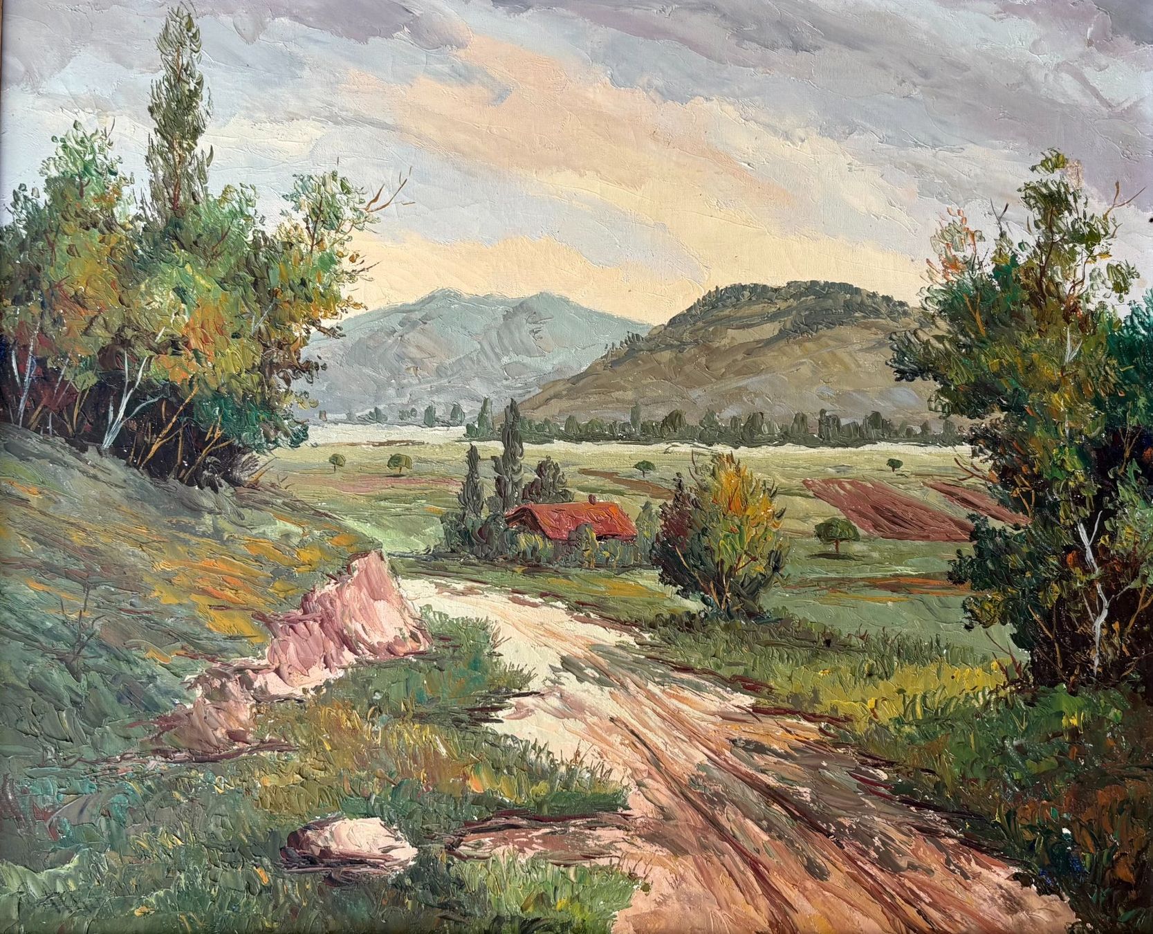 Dipinti: Ölgemälde "Landschaft" signiert – Usato da Schaffhausen venduto da mar_dg95 1