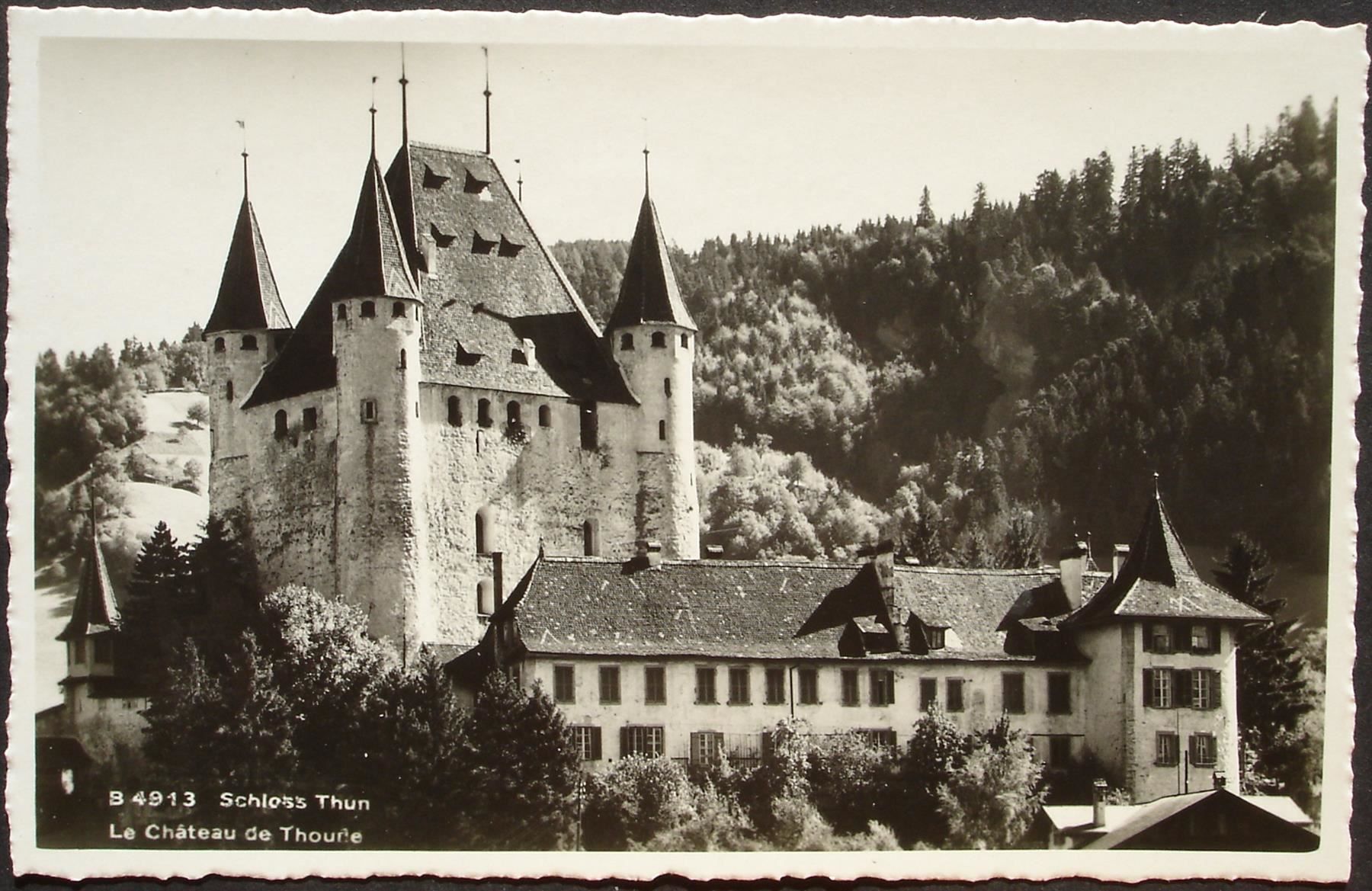 Cartoline postali: THUN Schloss - Le Château de Thoune – Nuovo (secondo la descrizione) da Jona venduto da philajona