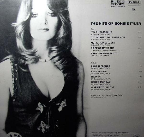 Dischi in vinile: Bonnie Tyler – Nuovo (secondo la descrizione) da Aeschi SO venduto da Stones55 1