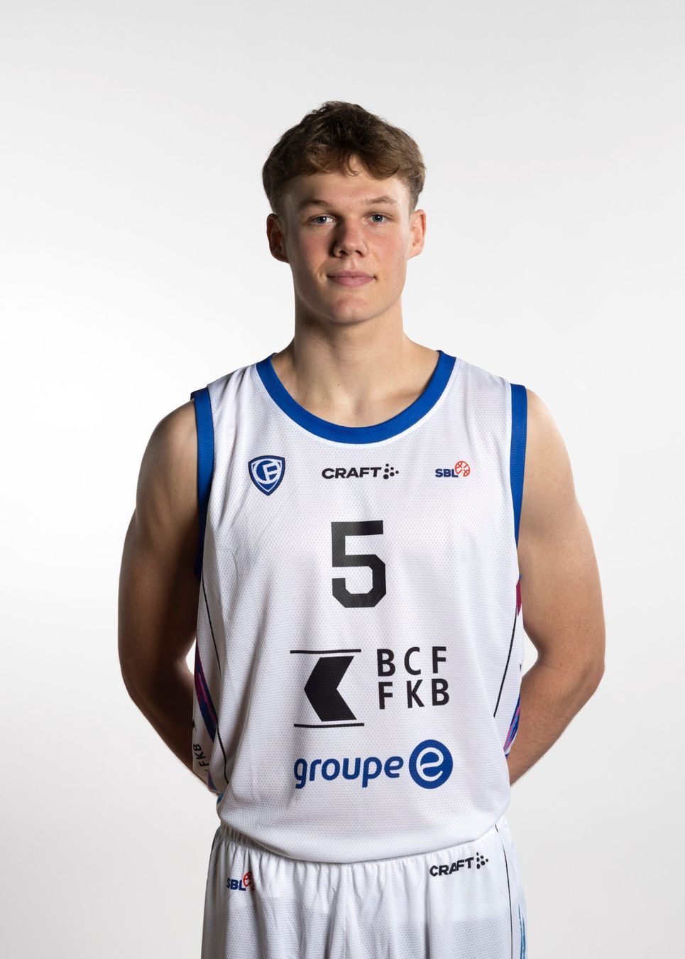 Leibchen & Hosen: Matteo Smith #5 - Maillot et short – Gebraucht aus Fribourg von FribourgOlympicB 4