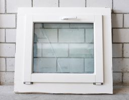 3 Stk. Holz- Aluminium Fenster 2-Fach verglast