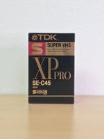 TDK S-VHS-C Videokassette SE-C45 XP-PRO NEU & OVP