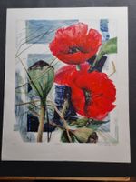 🖼️ Lithografie von Gerda Nietzer, 1998 Signierte Künstlerpr