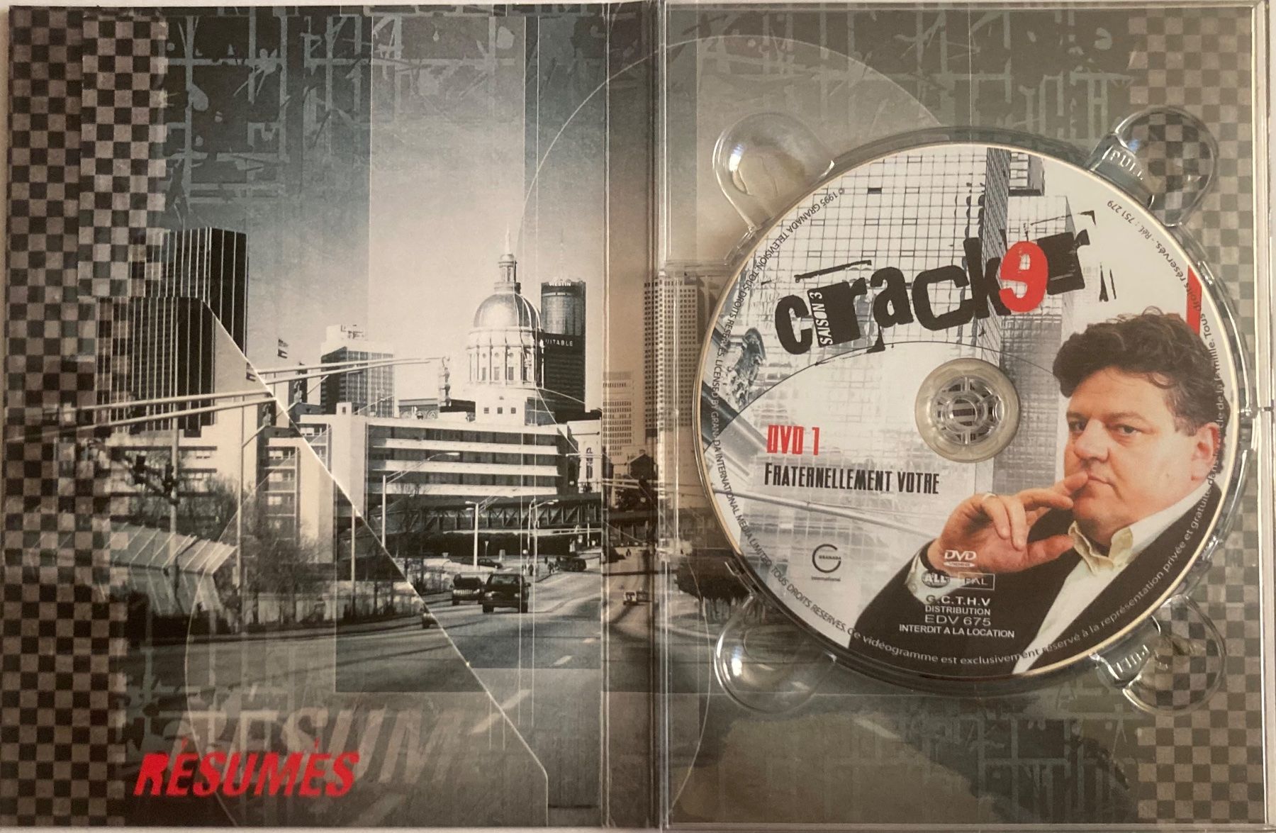 Tutti i DVDs: CRACKER (SAISON 3) – Usato da Poliez-Pittet venduto da Newtown-Records 2