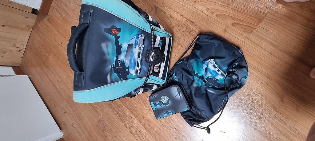 Borse & Zaini: Schulrucksack mit Turnsack und Etui – Usato da Biel/Bienne venduto da sheila7002