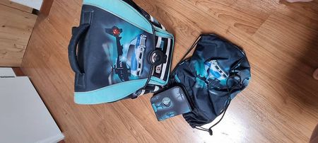 Schulrucksack mit Turnsack und Etui