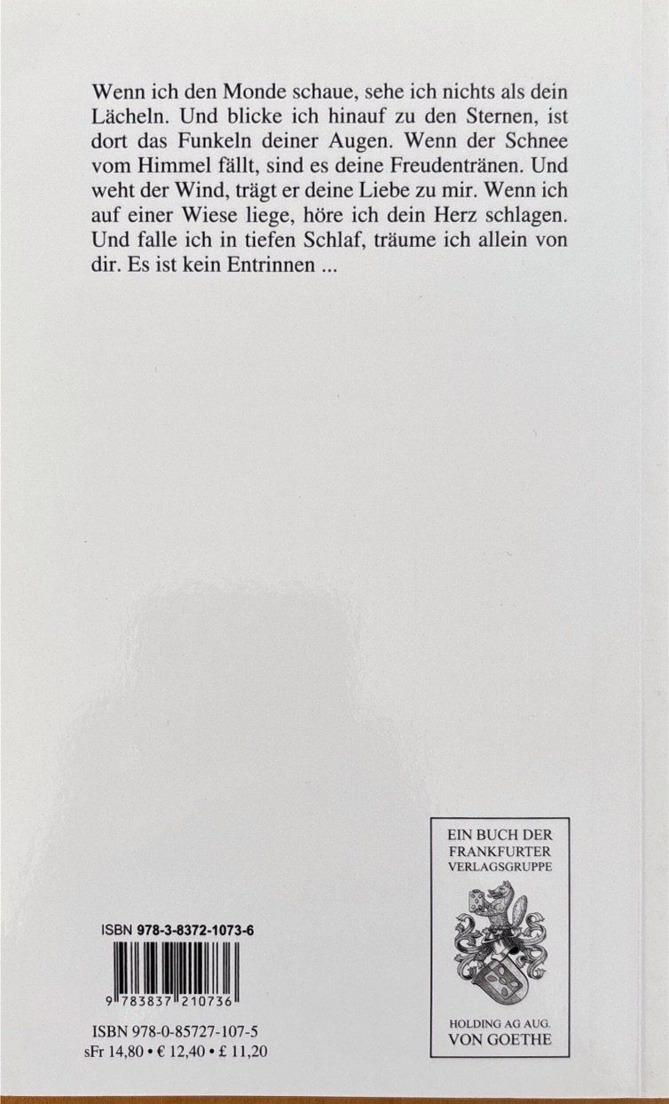 Libri: Steinhauser Wolfgang, Dein ist das Mondlicht – Nuovo (secondo la descrizione) da Sarnen venduto da Livres 1