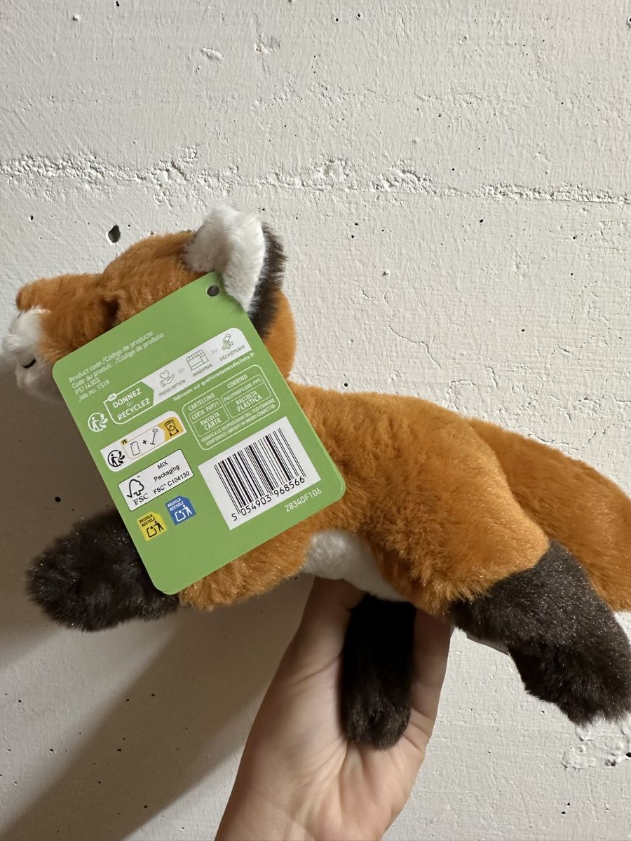Giocattoli: Fuchs Plüschtier Spieltier NEU – Nuovo e nell'imballaggio originale da Glattbrugg venduto da SMusic98 2
