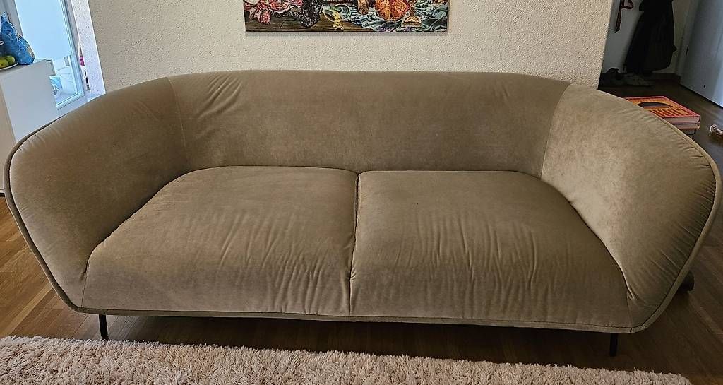 Divani: Sofa mit Samtbezug (Interio) – Usato da Meggen venduto da schurli007