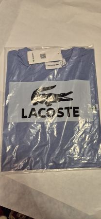 LACOSTE T-Shirt hellblau Gr. S neu mit Etikett