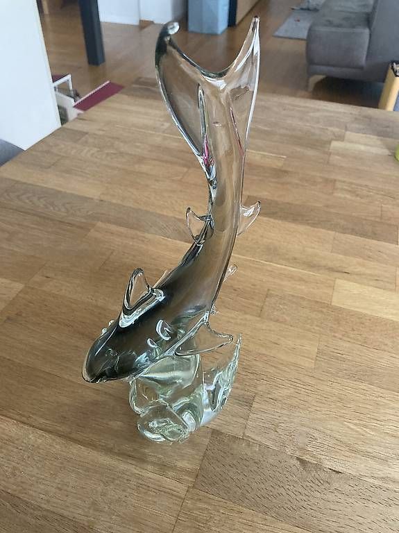 Sculture & Statue: Murano Glas Hai Skulptur – Usato da Staad SG venduto da gab_7dr9 2