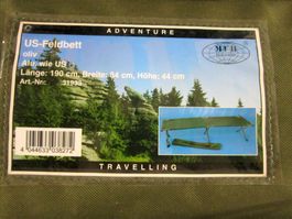 Feldbett US Adventure Travelling MFH Int. Comp.