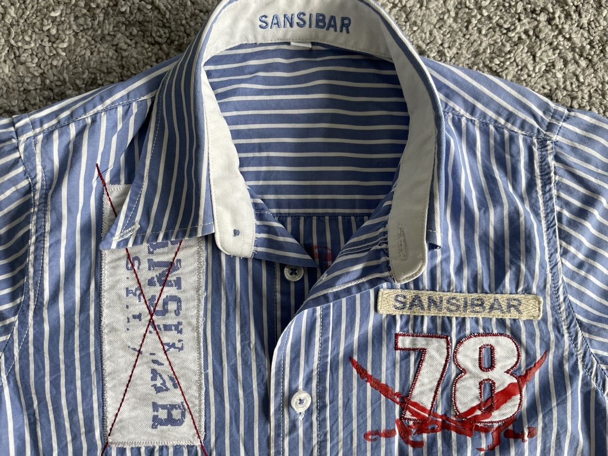 Camicie, T-shirt & Polo: Hemd von Sansibar Grösse 116 – Usato da Remetschwil venduto da Aschneewitchen 1