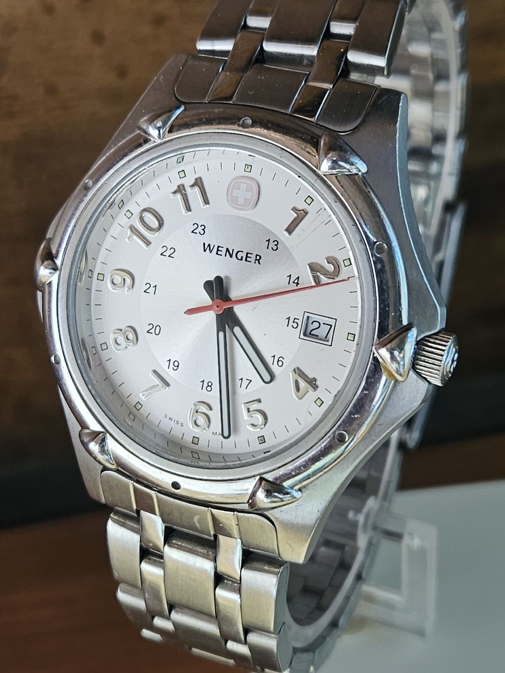 Wenger Uhren: Wenger Herrenuhr 40mm – Gebraucht aus Flamatt von pie_f9zm