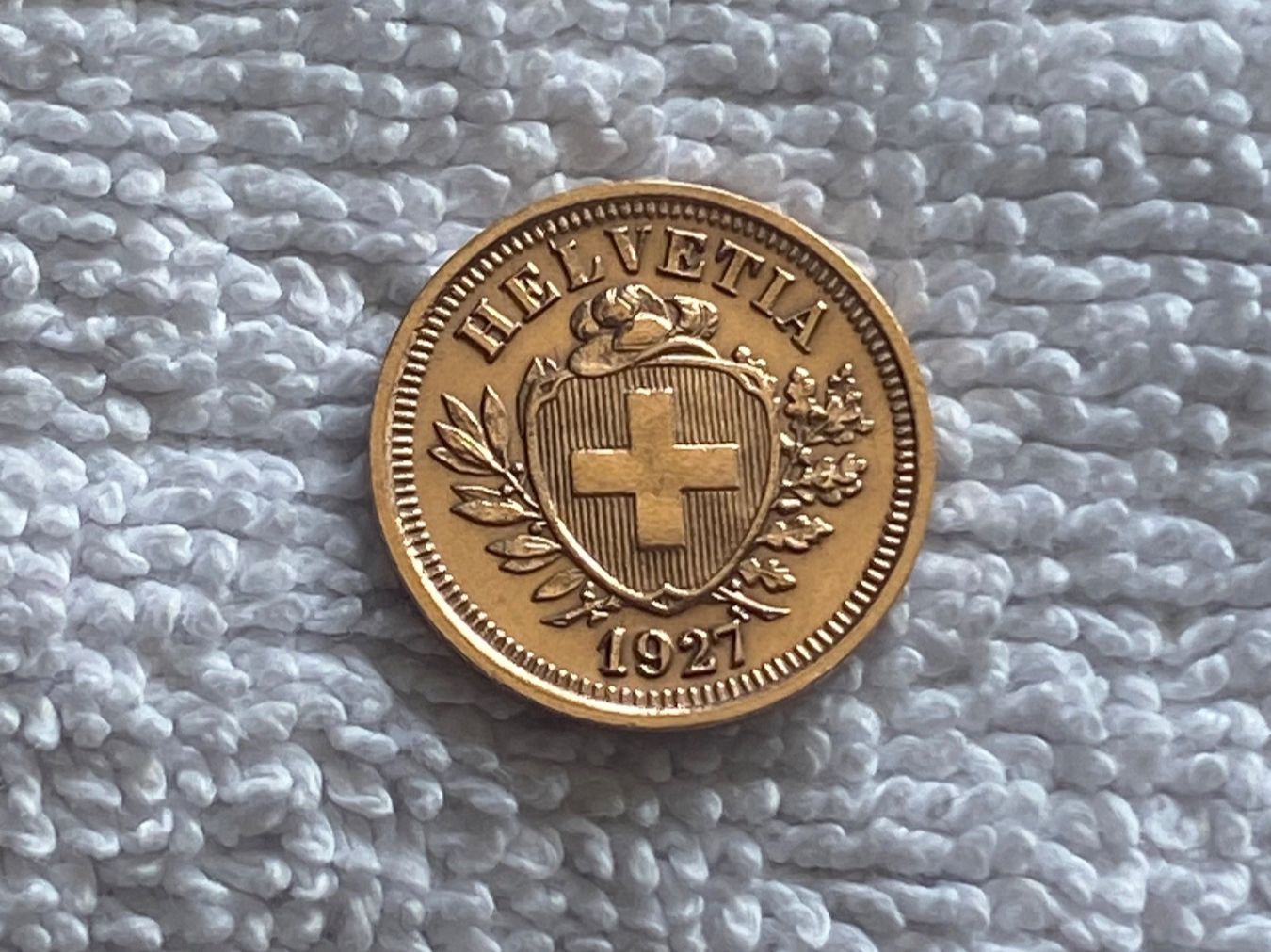 Tutti le monete: 1 centime/rappen 1927 – Usato da Nyon venduto da Ilmi09