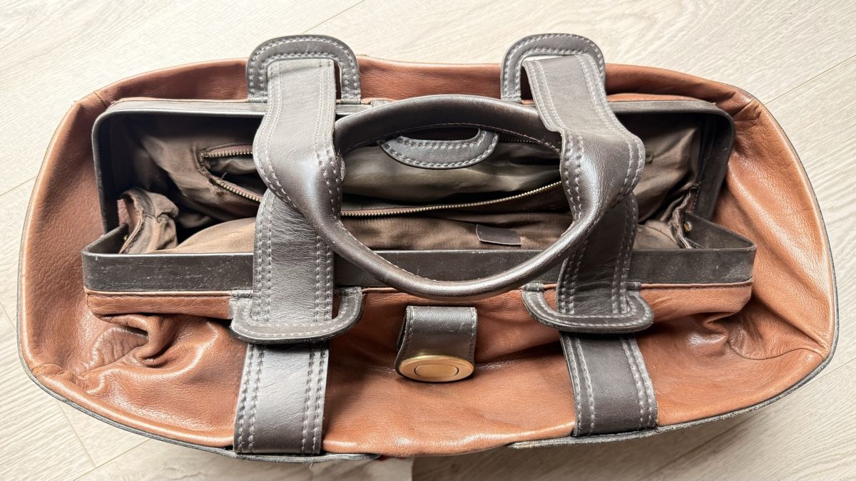 Taschen: Ledertasche mit Tragegriffen gebraucht – Gebraucht aus Beringen von Miska8888 5