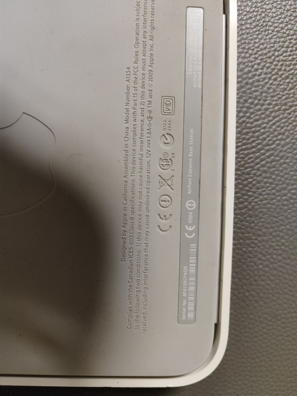 Apple Modems & Router: Apple Airport Extreme Base Station A1354 – Gebraucht aus Mülligen von vagos85 2