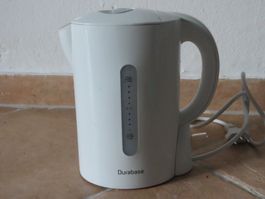 Wasserkocher Durabase weiss 1 Liter!