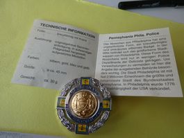 USA, Pennsylvania Phila. Police - Lieutenant    Replika