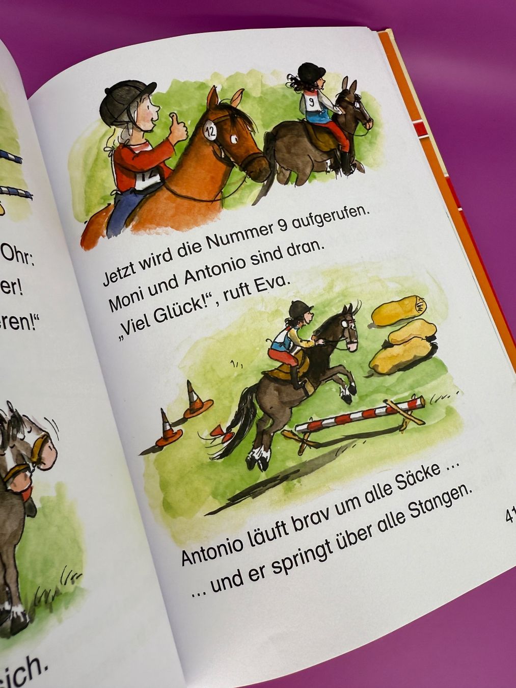 Libri: Buch Leserabe Pferdeabenteuer 1. Lesestufe – Usato da Auenstein venduto da moin. 2
