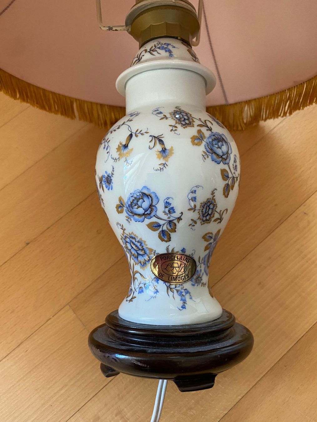 Lampade: Limoges Tischlampe blau gold 40cm – Usato da Wallisellen venduto da skorpion-11 2